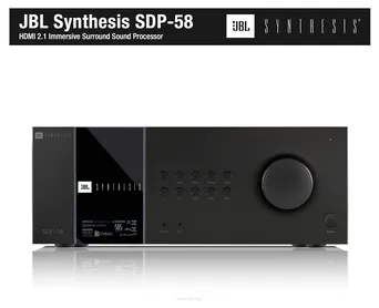 JBL SYNTHESIS SDR-38 16-kanałowy wzmacniacz AV Dźwięku Przestrzennego Klasy G
