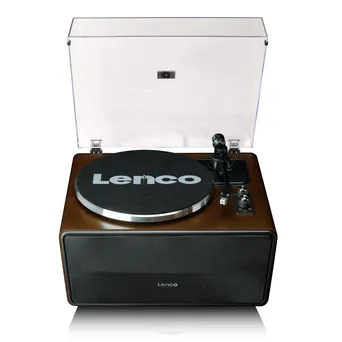 LENCO LS-470WA Gramofon z wbudowanymi 4 głośnikami i odbiorem Bluetooth