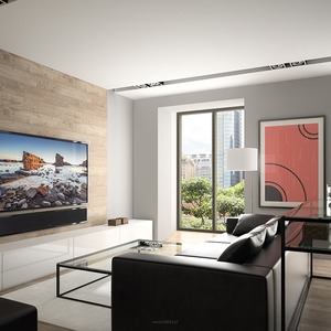 Martin Logan Motion SLM X3 Kolumna naścienna LCR to trzykanałowy głośnik o wyglądzie soundbara,Idealny dla nowoczesnych płaskich telewizorów! - 3