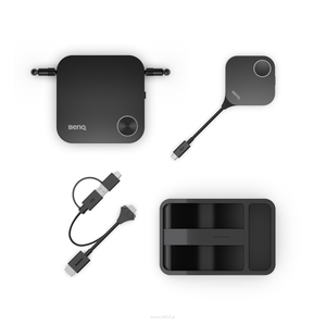 BenQ InstaShow WDC15 Bezprzewodowy System Prezentacyjny 4K UHD Duplikowanie ekranu do małych i kameralnych sal bez instalacji sterowników - 5