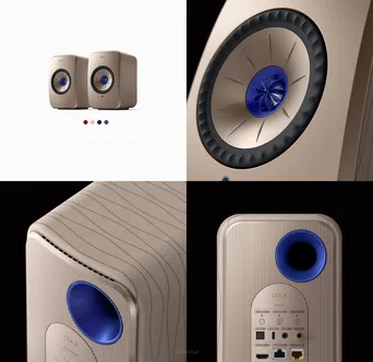 KEF LSX II Soundwave by Terence Conran Edition  Bezprzewodowe głośniki HiFi