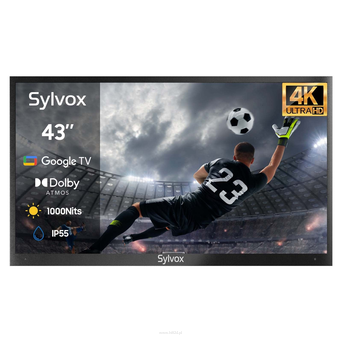 Sylvox Deck Pro Series 2.0  Smart Outdoor TV z Google TV