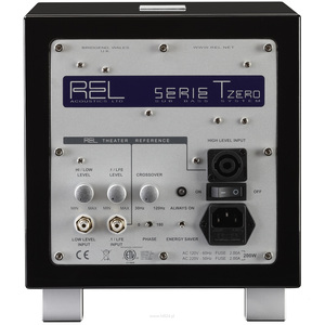 REL Tzero MK III  Piano white – subwoofer aktywny 100 W, kompaktowy i precyzyjny bas - 7