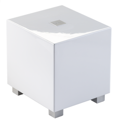 REL Tzero MK III  Piano white – subwoofer aktywny 100 W, kompaktowy i precyzyjny bas