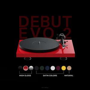 PRO-JECT DEBUT EVO 2 Gramofon z wkładką Pick it MM EVO  Kup od ekspertów • Gwarancja autentyczności • Zadzwoń po lepszą cenę! - 2