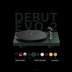 PRO-JECT DEBUT EVO 2 Gramofon z wkładką Pick it MM EVO  Kup od ekspertów • Gwarancja autentyczności • Zadzwoń po lepszą cenę! - 7