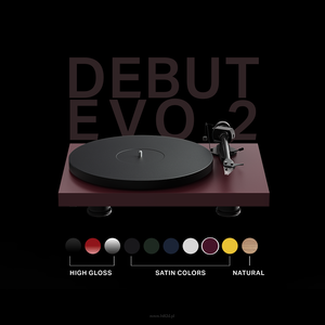 PRO-JECT DEBUT EVO 2 Gramofon z wkładką Pick it MM EVO  Kup od ekspertów • Gwarancja autentyczności • Zadzwoń po lepszą cenę! - 10