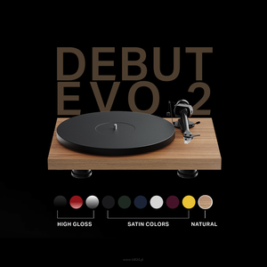 PRO-JECT DEBUT EVO 2 Gramofon z wkładką Pick it MM EVO  Kup od ekspertów • Gwarancja autentyczności • Zadzwoń po lepszą cenę! - 4