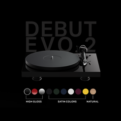 PRO-JECT DEBUT EVO 2 Gramofon z wkładką Pick it MM EVO  Kup od ekspertów • Gwarancja autentyczności • Zadzwoń po lepszą cenę!