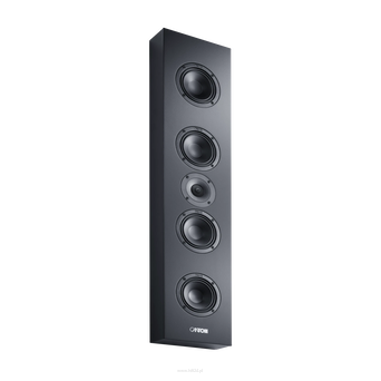 Canton Atelier OnWall 9 C Black Semi-Gloss – naścienny głośnik centralny 180 W