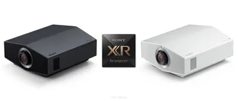 SONY BRAVIA Projector 9 (VPL-XW8100ES) BLACK  Zyskaj profesjonalną jakość kinową HDR: natywne projektory laserowe 4K SXRD do kina domowego (3400 lm) z procesorem XR Processor