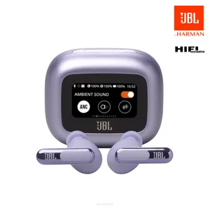 JBL Live Beam 3 Bezprzewodowe słuchawki douszne o konstrukcji zamkniętej z redukcją szumów i technologią Smart Charging Case JBL Live Beam 3 Bezprzewodowe słuchawki douszne o konstrukcji zamkniętej z redukcją szumów i technologią Smart Charging Case