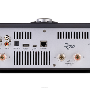 Ruark R710 Charcoal Lacquer z frontem Fused  Konsola Hi-Fi z CD, streamingiem i mocą 2 × 200 W - 6