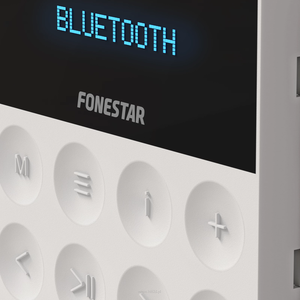 Fonestar KS-AMP  Ścienny wzmacniacz stereo. Moc 2 x 25W@4 Ω, 2 x 15W@8 Ω. Odbiornik Bluetooth. Odtwarzacz USB. Tuner FM - 3