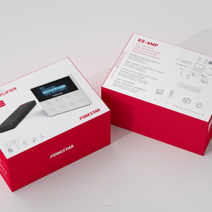 Fonestar KS-AMP  Ścienny wzmacniacz stereo. Moc 2 x 25W@4 Ω, 2 x 15W@8 Ω. Odbiornik Bluetooth. Odtwarzacz USB. Tuner FM - 4