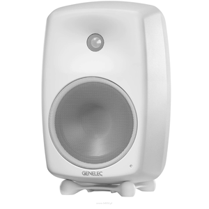 Genelec G Five  SPL 110 dB  150 W Bass (Class AB) + 120 W Treble (Class AB) 32 Hz - 25 kHz  Aktywny głośnik, imponujące możliwości z eleganckim designem. - 5