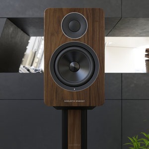 Acoustic Energy AE1 Para Active Piano Walnut reel wood veneer - 3