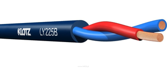 KLOTZ LY225B 2x2,5mm przewód głośnikowy instalacyjny  1mb