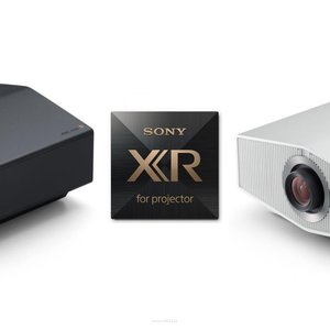 SONY BRAVIA 8 Projector  (VPL-XW6100ES) White  Zapewnij sobie doświadczenia HDR jak w prawdziwym kinie: laserowy projektor do kina domowego z natywnym 4K SXRD (3400 lm / 2700 lm) z procesorem XR - 6