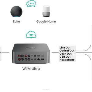 WiiM Ultra (Ciemnoszary / Dark Grey) streamer - 3