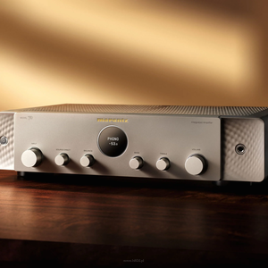 Marantz MODEL 70 Silver Gold – wzmacniacz stereo z HDMI ARC, Bluetooth i wejściem gramofonowym - 5