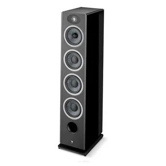 FOCAL VESTIA N°3 Kolumna głośnikowa podłogowa  Black High Gloss finish