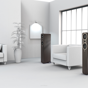 Q Acoustics 3040c – kompaktowa kolumna podłogowa Hi-Fi, 2 × 4,75