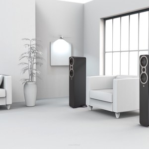 Q Acoustics 3040c – kompaktowa kolumna podłogowa Hi-Fi, 2 × 4,75
