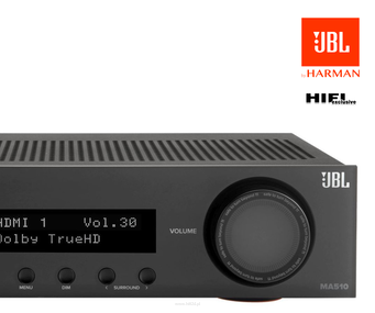 JBL MA510 5.2-kanałowy amplituner AV Czarny