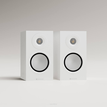 Monitor Audio Silver 50 8G  Satin White – kompaktowe kolumny podstawkowe