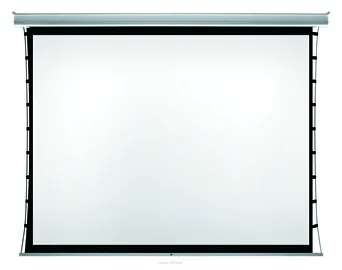 Kauber InCeiling Tensioned XL Clear Vision Ekran do zabudowy sufitowej z napinaczami i czarnymi ramkami