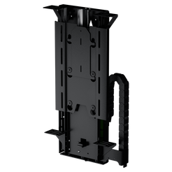 Future Automation LSL-EFA3 TV LIFT & ELECTRIC FLAP 40 cali Maksymalna wysokość ekranu 599 mm  Zmotoryzowany ukryty podnośnik TV z obudową skrzyniową lub klapką push do odsłonięcia.
