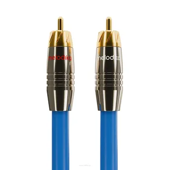 MELODIKA SKY BLUE SB2R20 KABEL 2XRCA - 2XRCA O DŁUGOŚCI 1M1