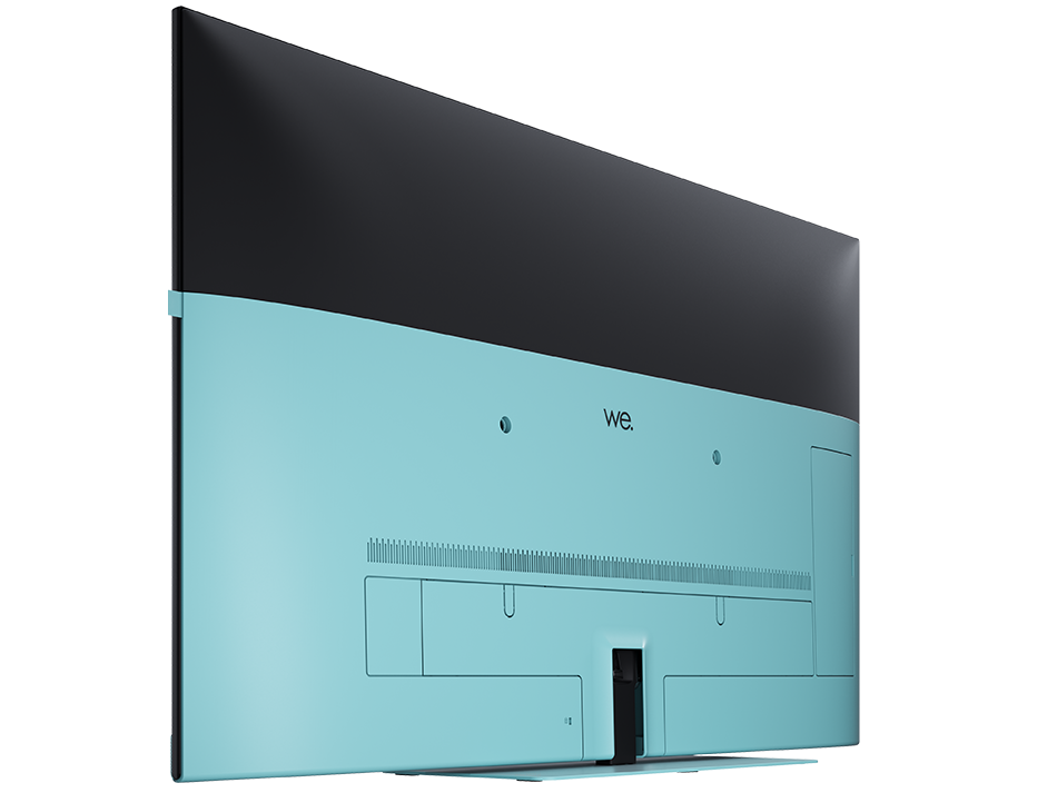 LOEWE We. SEE 43 aqua blue Niepowtarzalne telewizory LED Ultra HD z funkcją strumieniowania