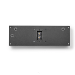 Canton Atelier InWall 5 C Black semi-gloss– kompaktowy głośnik centralny do zabudowy ściennej 140 W - 3