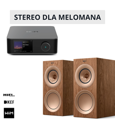 WiiM Amp Ultra Grey + KEF R3 Orzech  Z myślą o melomanach, fanach kina domowego i entuzjastach inteligentnego domu