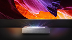 Hisense 120L5ND 4K Smart Laser TV projektor z ekranem o przekątnej 120''  z ekranem ramowym ALR o przekątnej 120”