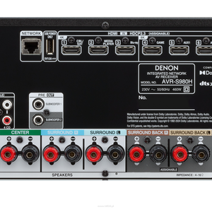 Denon AVR-S980H – amplituner AV 7.2 do kina domowego 8K, gier i muzyki - 4