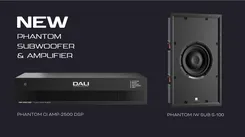 PHANTOM IW SUB S-100, PHANTOM CI AMP-2500 DSP