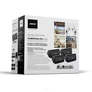 BOSE AudioPack Pro S4 Czarny/Biały   