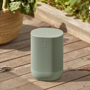 SONOS Move 2 Biały  Wytrzymały, inteligentny głośnik z akumulatorem, do słuchania w pomieszczeniach i na świeżym powietrzu - 2