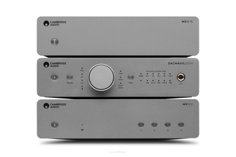 Cambridge Audio Zestaw Stereo MXW70 - końcówka mocy/DacMagic 200M /MXN10 odtwarzacz sieciowy Luna Grey