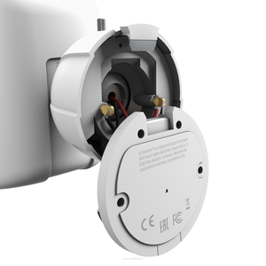 LD Systems DQOR 3  W  pasywny głośnik instalacyjny do zastosowań wewnętrznych i zewnętrznych 8 Ohm, czarny (białe) - 6