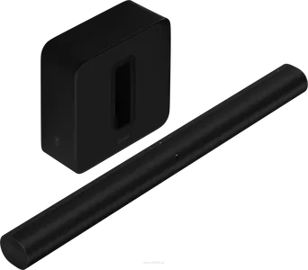 SONOS ARC Black + Sonos GEN3 czarny subwoofer bezprzewodowy Zestaw Dźwięk 3D dzięki Dolby Atmos Inteligentny soundbar klasy premium
