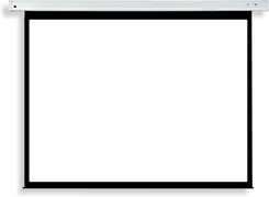 Suprema LUPUS Format 4:3 Elektrycznie rozwijany ekran projekcyjny z linii ekonomicznej ze sterowaniem IR
