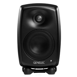 Genelec G Two SPL 100 dB  50 W Bass (Class D) + 50 W Treble (Class D) 56 Hz - 25 kHz Aktywny głośnik, imponujące możliwości z eleganckim designem. - 6