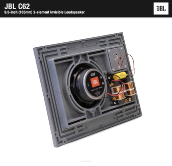 JBL CONCEAL C62  Instalacyjny niewidoczny głośnik 