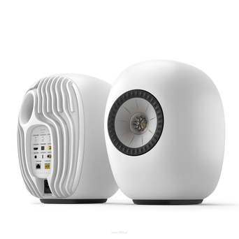 KEF LS LUXE Mineral White Luksusowy, bezprzewodowy system Hi-Fi z technologiami Uni-Q  12. generacji, MAT, VECO i zaawansowanym streamingiem.