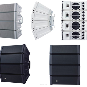 TOA HX-5B-WP Pożarowy system głośnikowy z regulowaną charakterystyką promieniowania; zbudowany z 4 modułów głośnikowych (woofer + 3 tweetery każdy); moc znamionowa 200W, efektywność 96-99 dB SPL (zależnie od kąta otwarcia), pasmo przenoszenia 70(85)Hz - 2 - 6