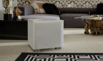 REL HT/1003 MKII biały – subwoofer aktywny 10” 300W do kina domowego